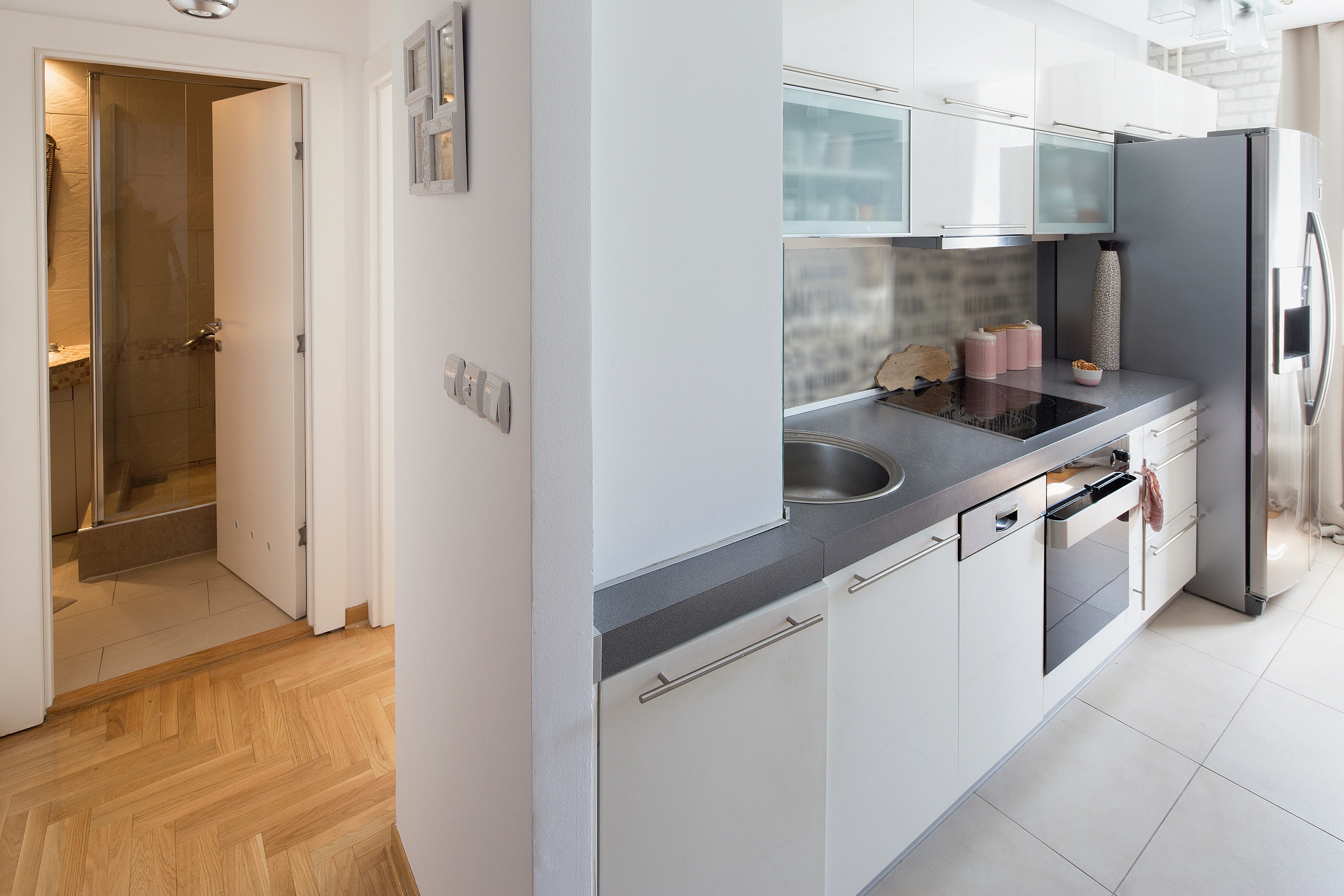 Reforma cocina abierta al salón Aravaca